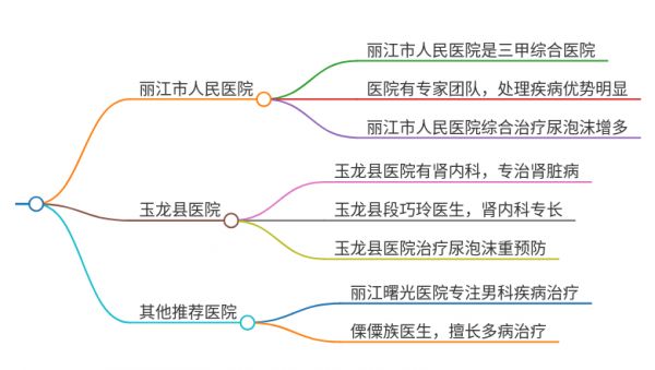 2025年云南丽江治疗尿中泡沫增多的医院有哪些