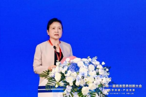 8月18日，中国科学院上海营养与健康研究所研究员林旭做学术报告。主办方供图