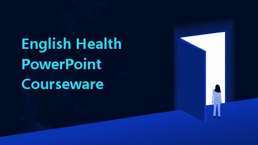 英語健康ppt課件