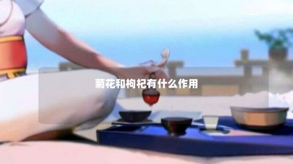 菊花和枸杞有什么作用