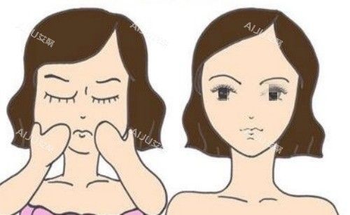 面部磨骨前后對比圖