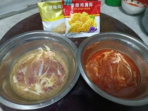 香辣雞腿堡的做法 步驟2