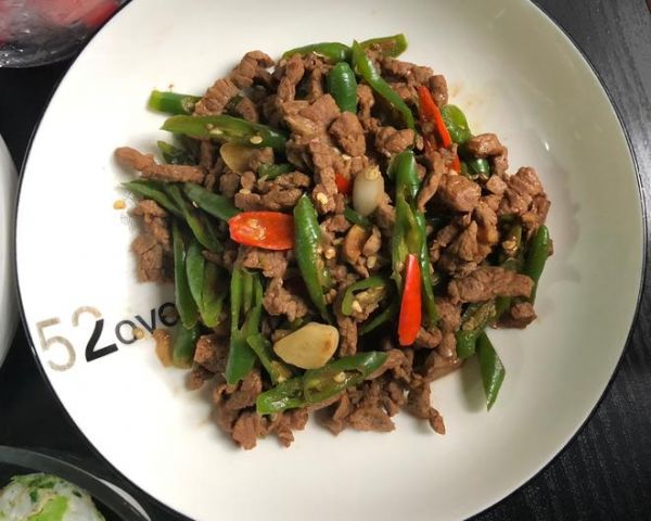 健康版尖椒炒牛肉的做法