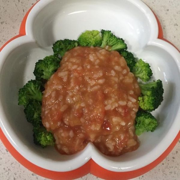 番茄牛肉燴飯（寶寶輔食版）的做法