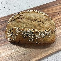 全麦香蕉面包（低糖低油版）的做法图解5