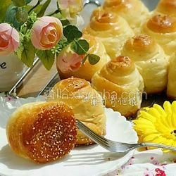 蜂蜜脆底小面包（韓國烤饃）的做法[圖]