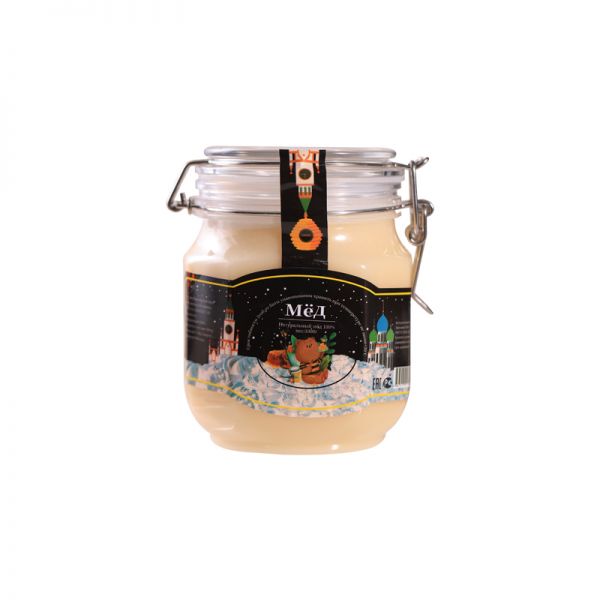 【9xhd.com蜂蜜57】荆条蜂蜜怎么食用的：俄罗斯进口正品椴树蜜蜂蜜百花蜜白雪蜜补纯正结晶滋食品1000克1170