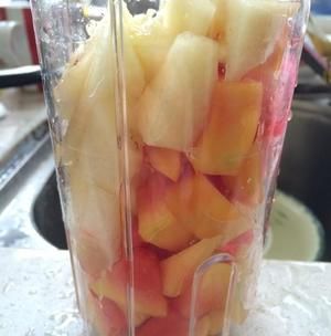 木瓜蜜桃乳酸菌(酸奶)的做法 步驟2