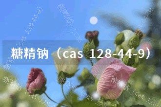 2025年糖精钠（cas 128-44-9）发展前景 趋势预测