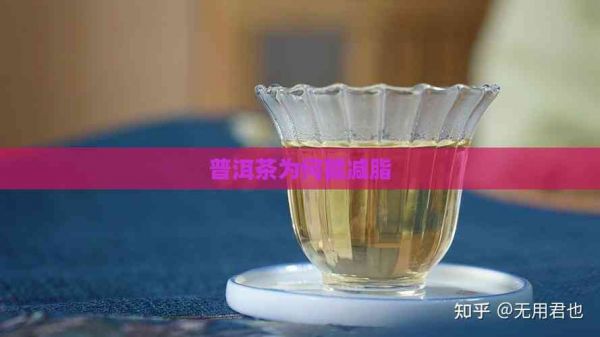 普洱茶為何能減脂