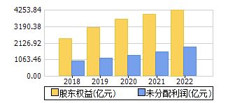股東權(quán)益+未分配利潤