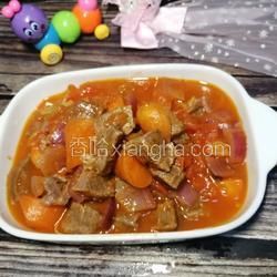 ＃河北家鄉(xiāng)菜＃番茄燉牛腩的做法[圖]