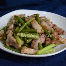 蒜薹炒肉的做法[图]