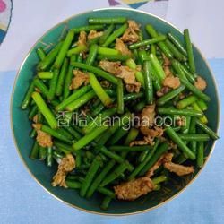 蒜薹炒肉的做法[图]