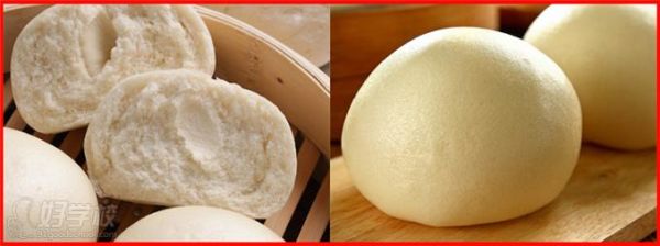 老面饅頭美食成品