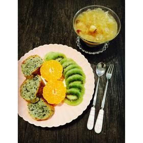 健康黑芝麻面包(面包機(jī)揉面）