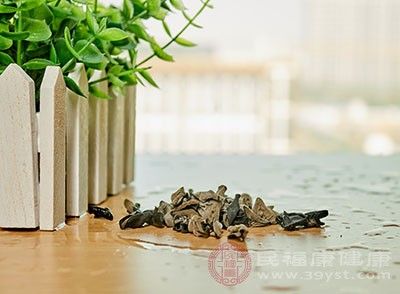 先将黑木耳用清水透发