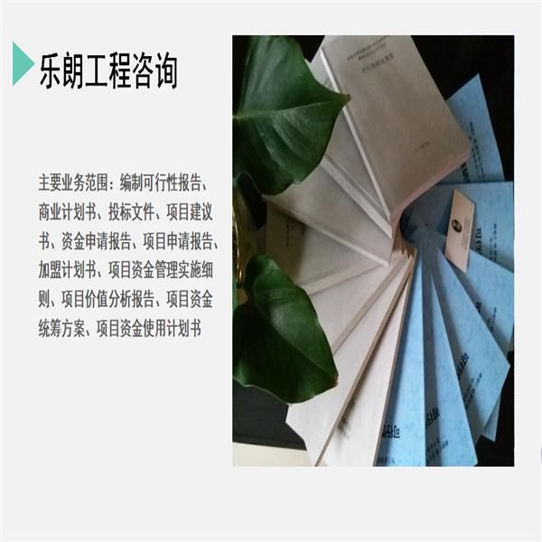 朝阳区可以写项目实施方案、写可研可以可行公司