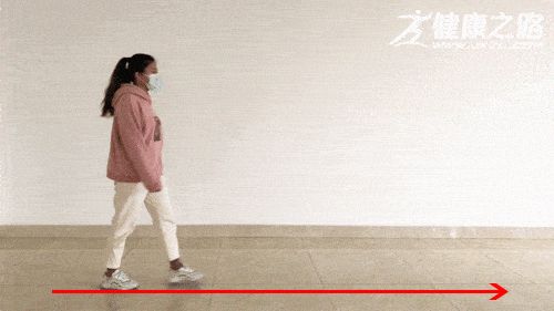 走“一字步”