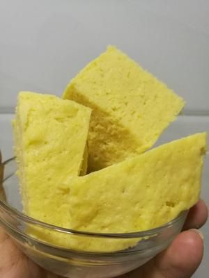 辅食玉米糕的做法 步骤7