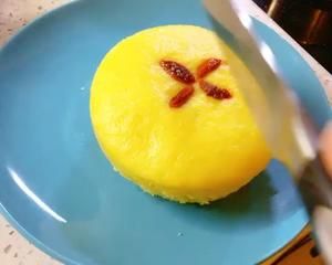 健康松软的玉米发糕的做法 步骤7