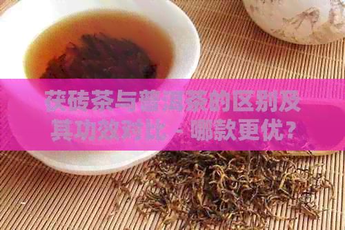 茯砖茶与普洱茶的区别及其功效对比 - 哪款更优？