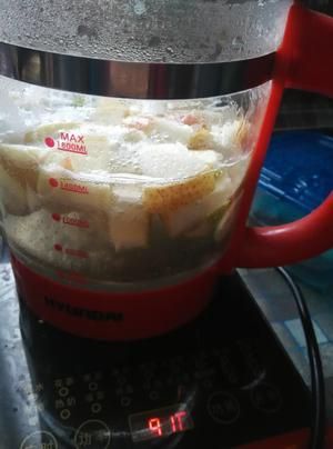 水果下午茶苹果梨柠檬的做法 步骤3