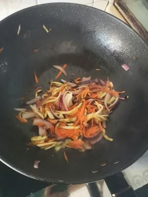 減肥減脂低脂炒魔芋的做法 步驟4