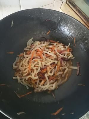 減肥減脂低脂炒魔芋的做法 步驟5