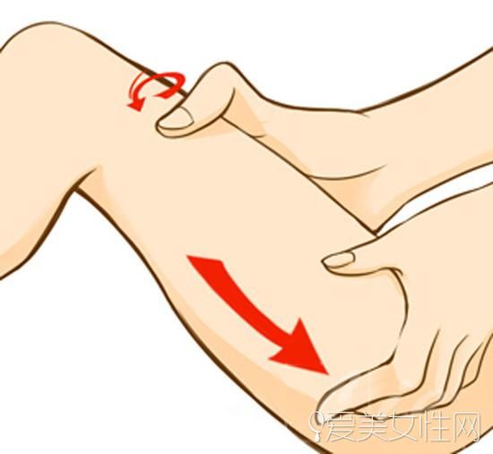 按摩大腿