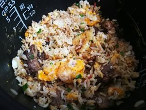 減肥餐 無油蛋燜飯的做法 步驟2