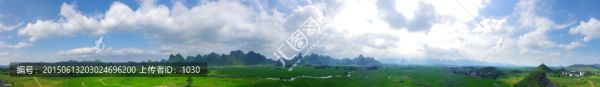 360度全景田园,360度风景