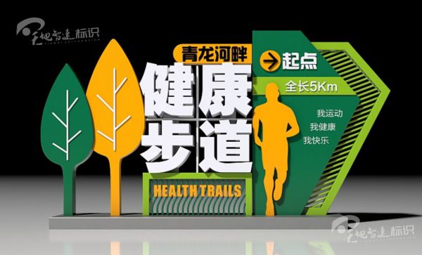 運動類標識牌