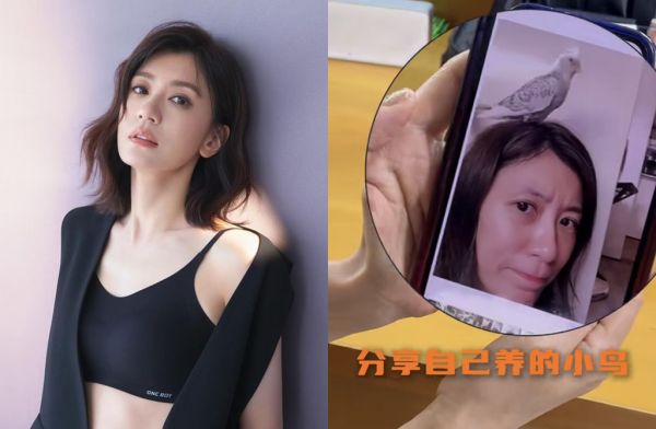 賈靜雯素顏照意外曝光。（圖／截圖自賈靜雯 IG、小紅書(shū)）