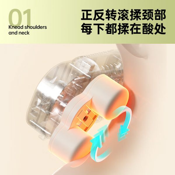 奥克斯按摩床垫腰间盘突出按摩器全自动揉捏腰部按摩仪 【旗舰版按摩床垫】全身靠背游走+气囊滚轮