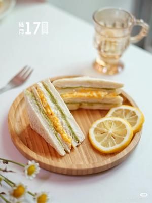 低脂健康早餐‖牛油果三明治的做法 步驟2
