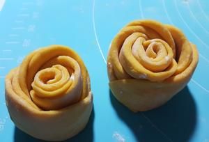 玫瑰馒头（素食）的做法 步骤4
