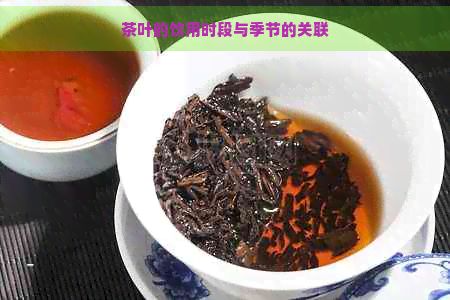 茶叶的饮用时段与季节的关联