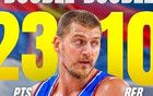 43+23！杀人了！杀人了！约基奇都照杀！