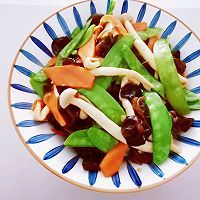 鮮亮美味的清炒時蔬的做法圖解2