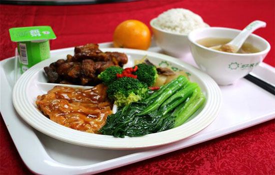学生食堂营养餐