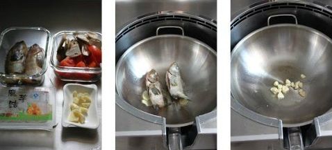 瘦身汤——西红柿煮红斑鱼汤的做法步骤1