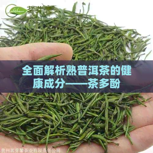 全面解析熟普洱茶的健康成分——茶多酚
