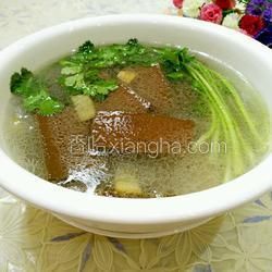鴨血粉絲湯的做法[圖]