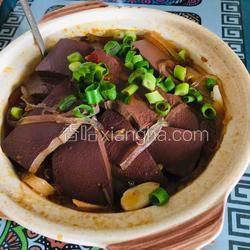 鴨血粉絲煲的做法[圖]