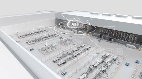 3D 動畫透視新能源汽車自動化產線！零部件流轉、精準裝配全程可視化，一眼看懂硬核智造(圖5)