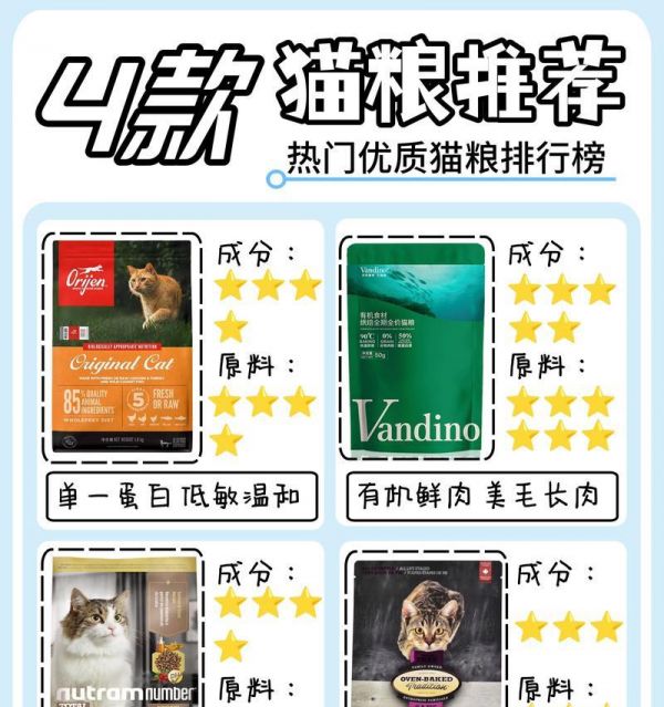 谷物糧和肉糧哪種更適合貓？如何選擇適合貓的貓糧？