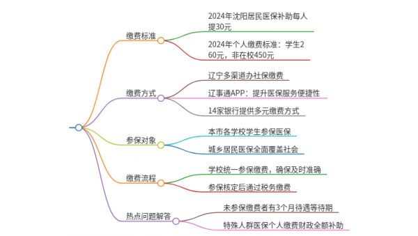 2024沈阳城乡居民医保缴费