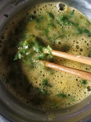 薺菜炒雞蛋的做法 步驟1