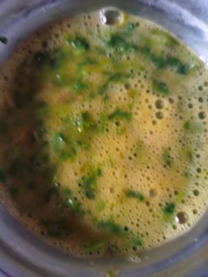 薺菜炒雞蛋的做法 步驟2